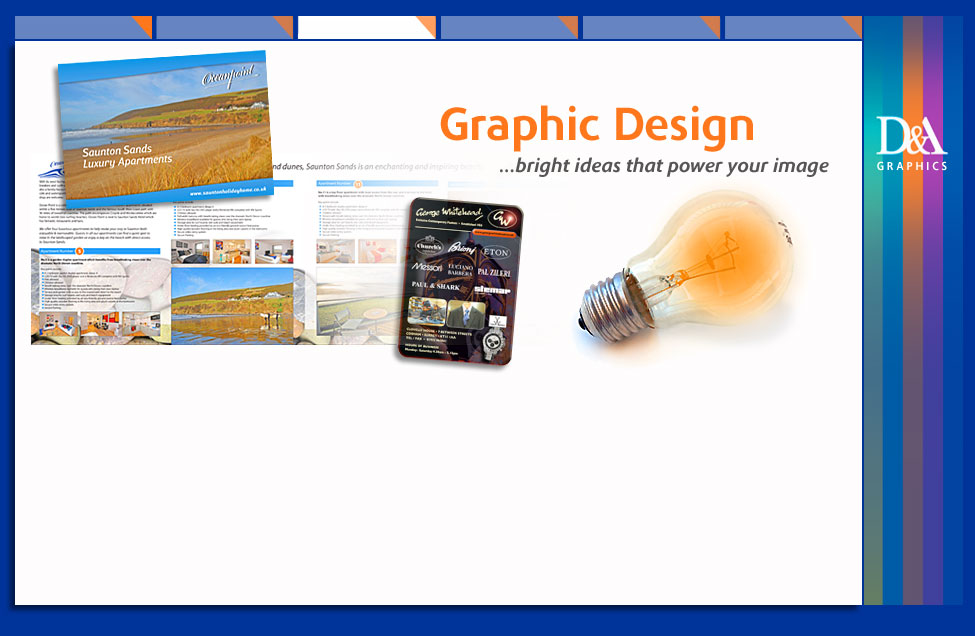 D&A Graphics graphic design and digital printing services cobham surrey